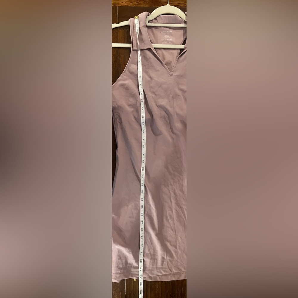 NWT Calvin Klein Performance Mauve Tennis Pickleball Dress SPF Wicking Active - Picture 8 of 10